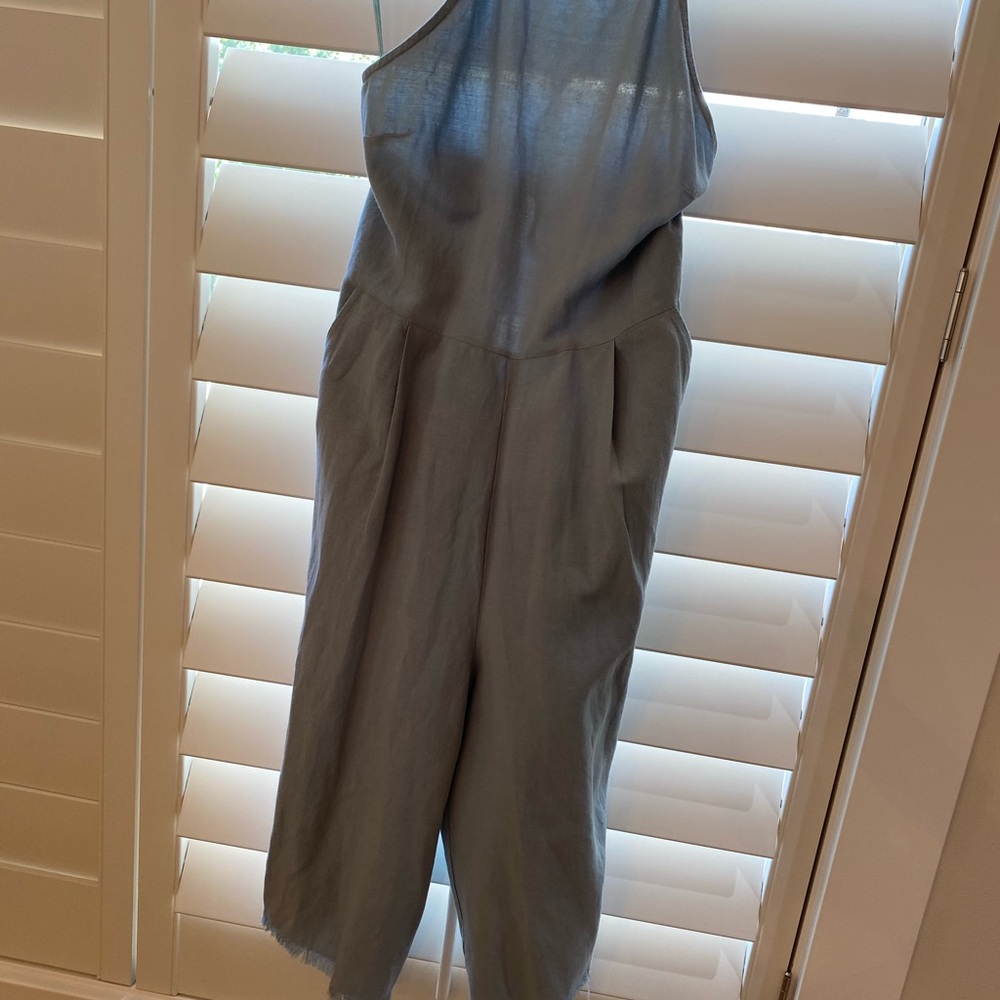 Chambray jumpsuit